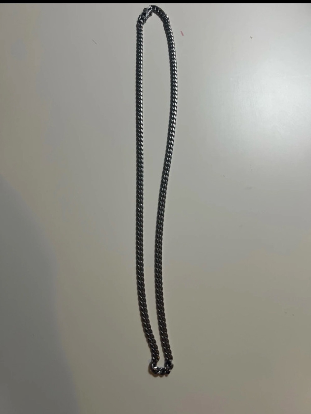 Silver necklace paid over $200